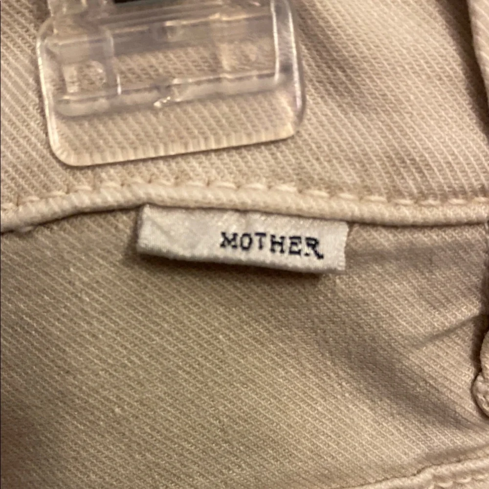 MOTHER Cream Straight Leg Jeans - Picture 11 of 14